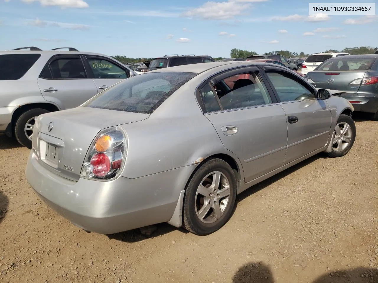 2003 Nissan Altima Base VIN: 1N4AL11D93C334667 Lot: 67720334