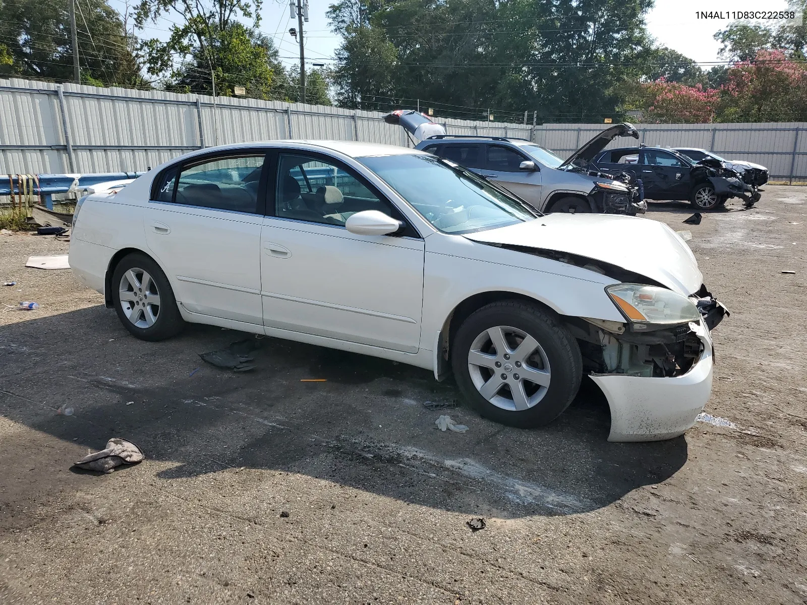 2003 Nissan Altima Base VIN: 1N4AL11D83C222538 Lot: 67789294