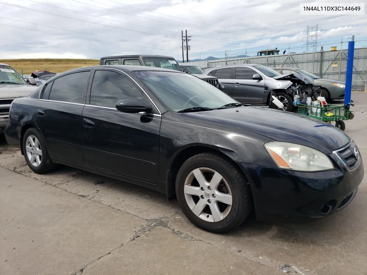 2003 Nissan Altima Base VIN: 1N4AL11DX3C144649 Lot: 68118884