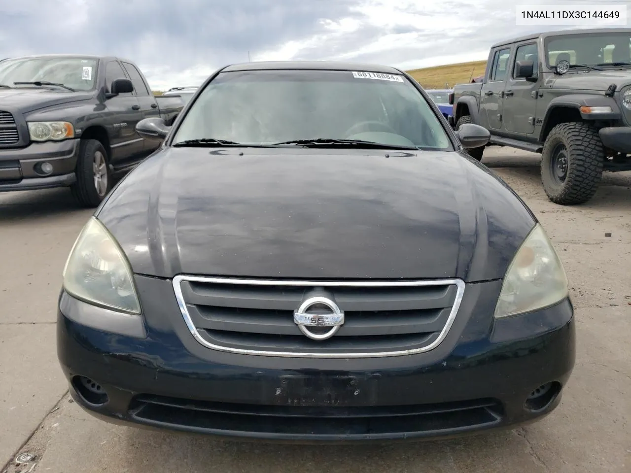 2003 Nissan Altima Base VIN: 1N4AL11DX3C144649 Lot: 68118884