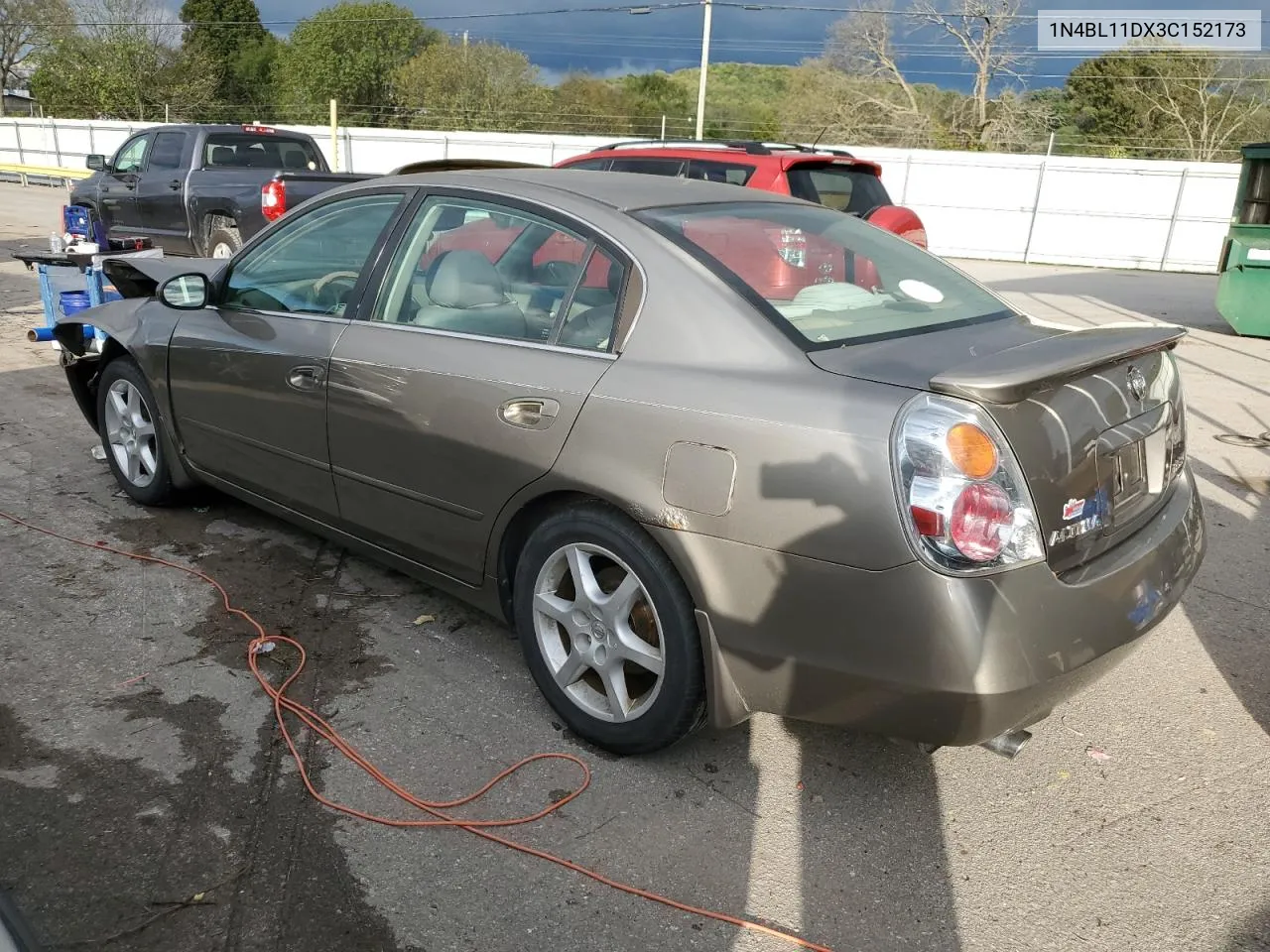 2003 Nissan Altima Se VIN: 1N4BL11DX3C152173 Lot: 73679284