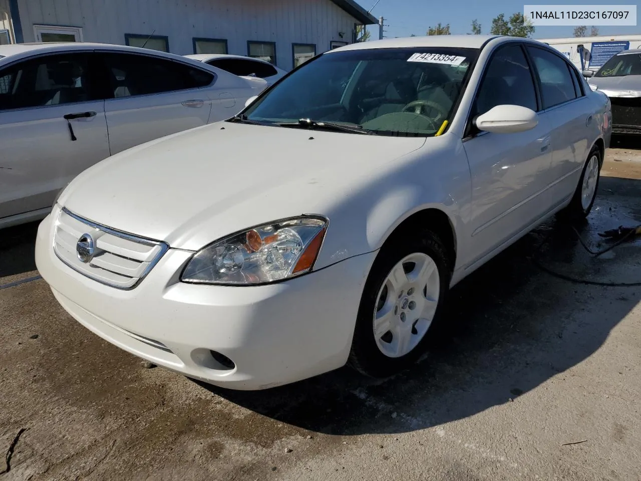 2003 Nissan Altima Base VIN: 1N4AL11D23C167097 Lot: 74213354