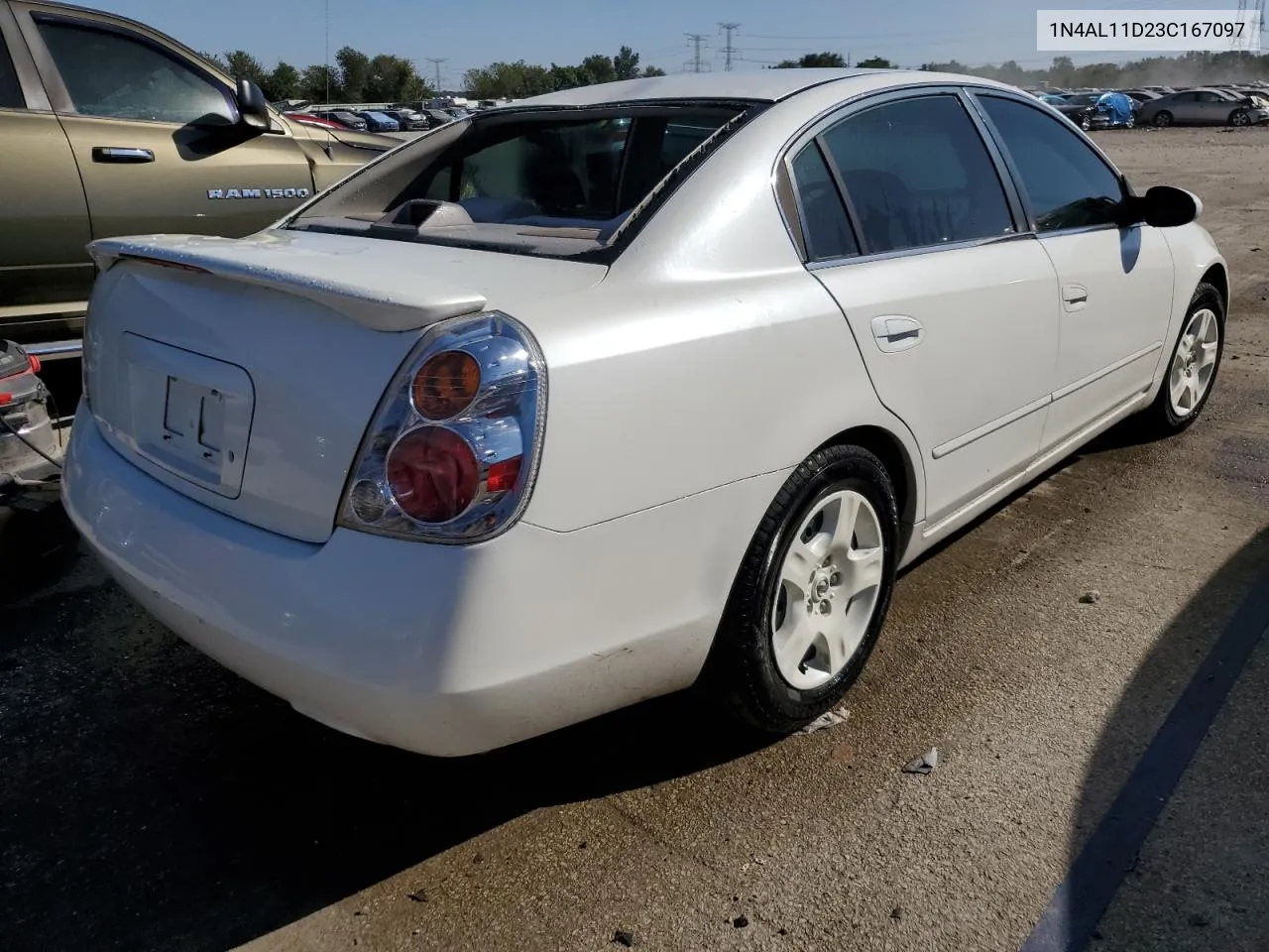 2003 Nissan Altima Base VIN: 1N4AL11D23C167097 Lot: 74213354