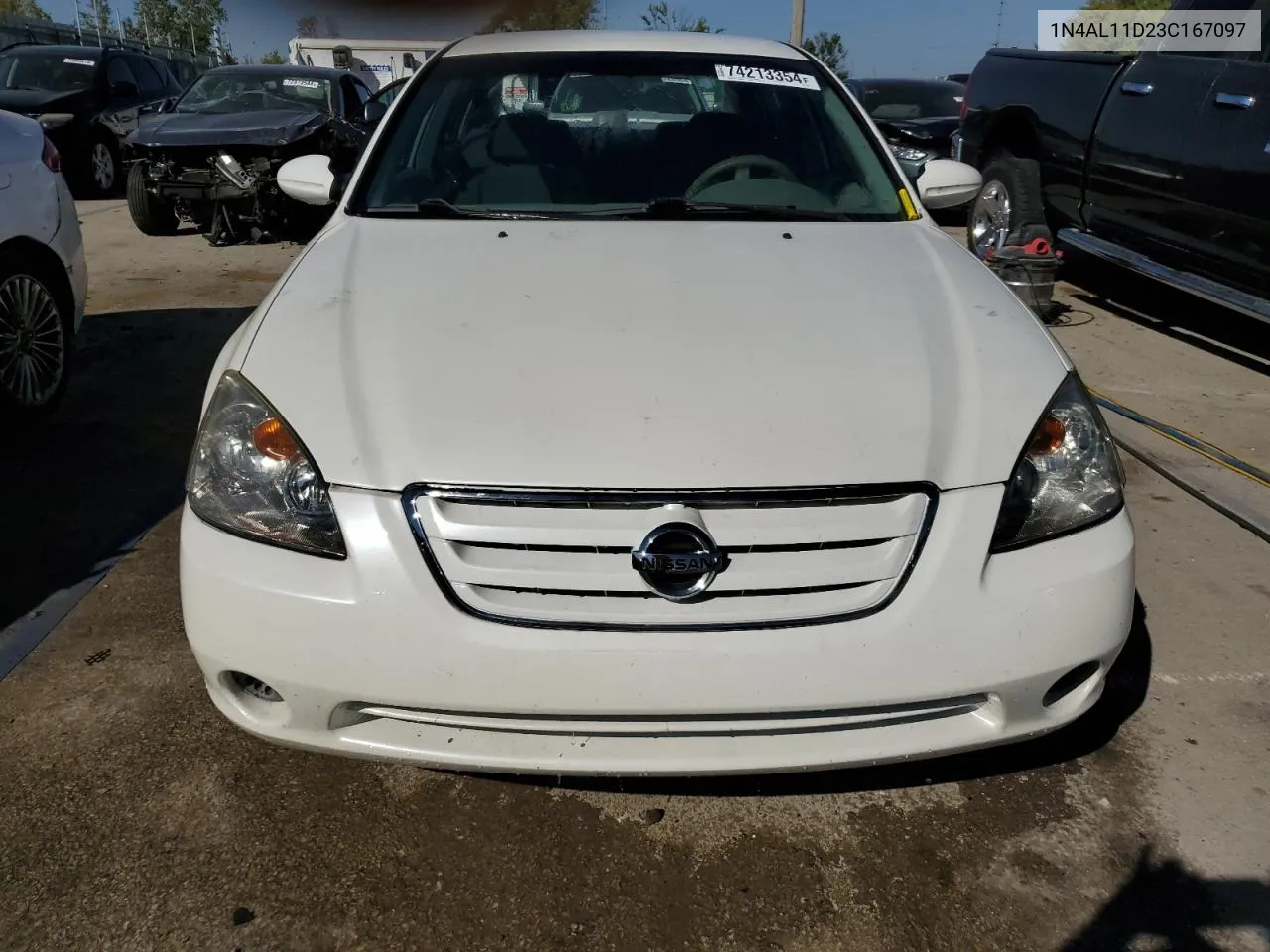 2003 Nissan Altima Base VIN: 1N4AL11D23C167097 Lot: 74213354