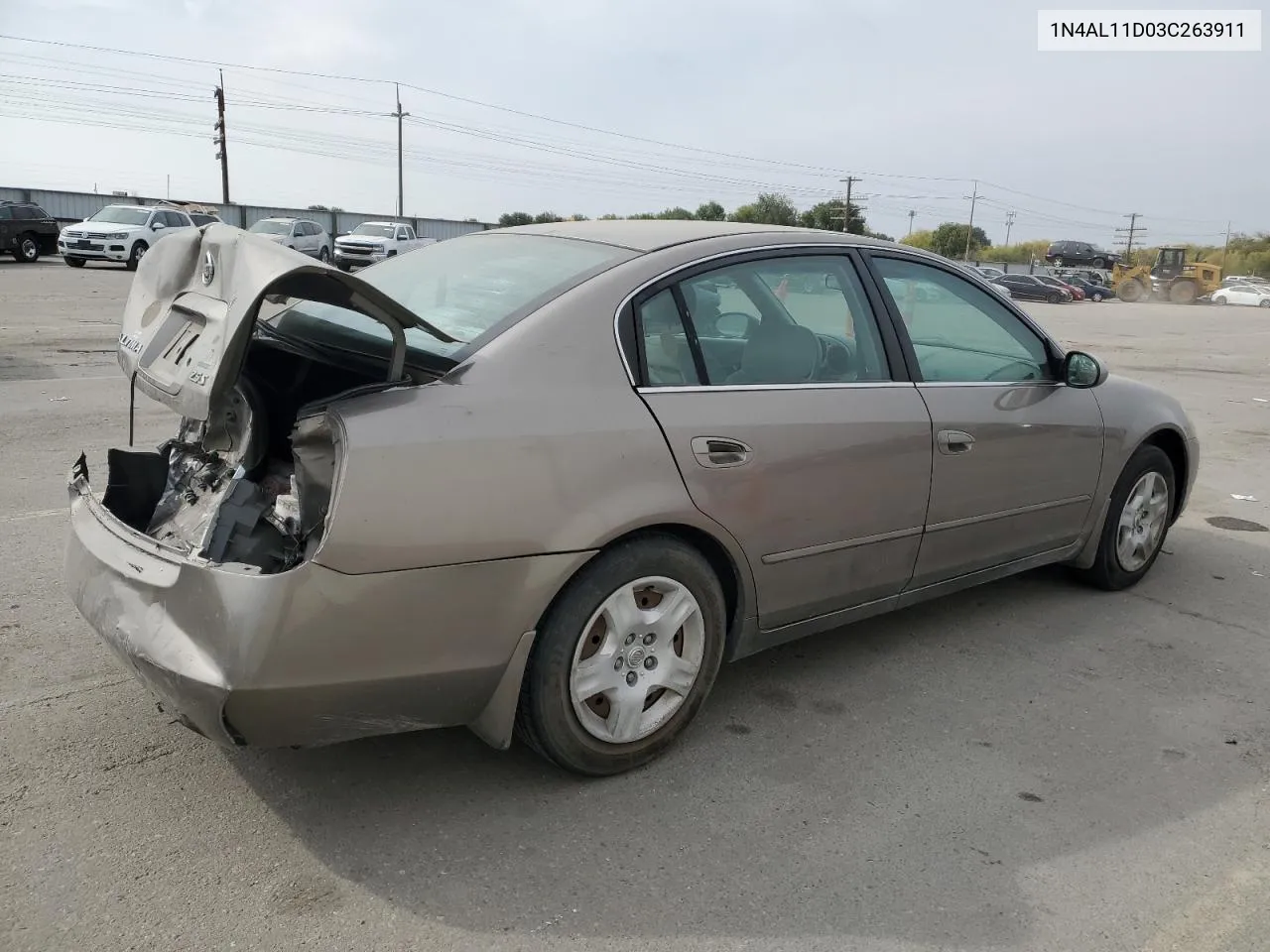 2003 Nissan Altima Base VIN: 1N4AL11D03C263911 Lot: 75467464