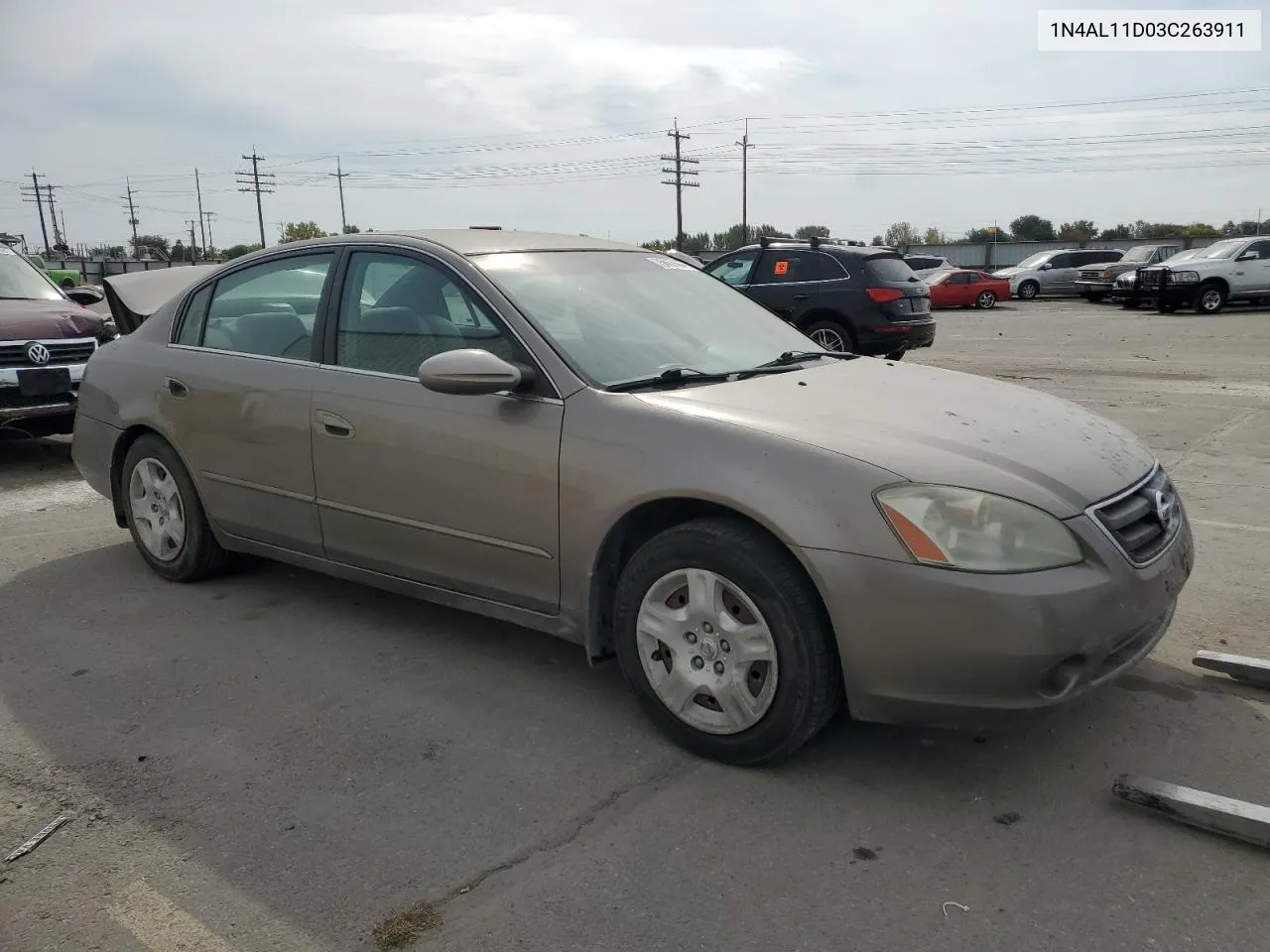 2003 Nissan Altima Base VIN: 1N4AL11D03C263911 Lot: 75467464