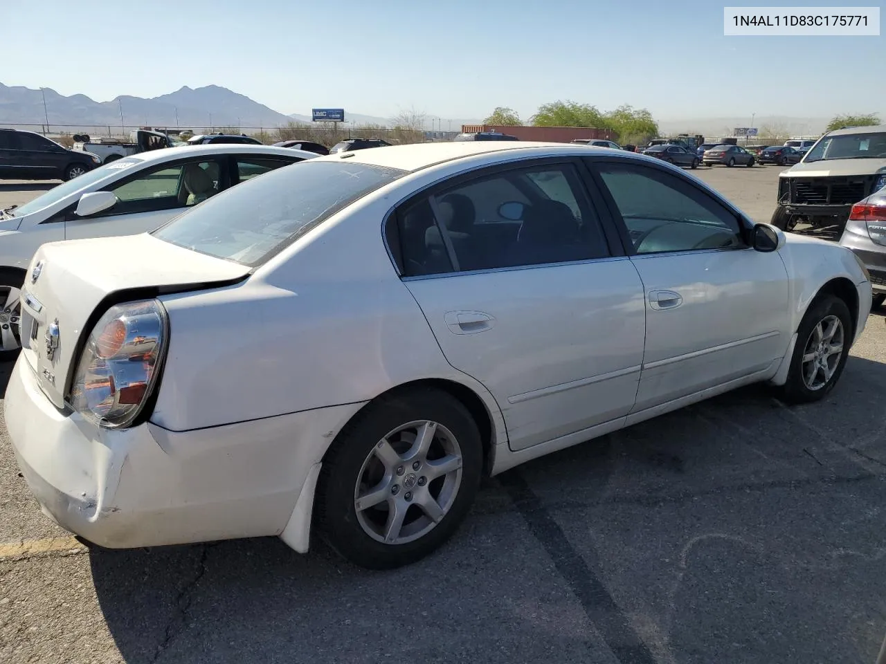 2003 Nissan Altima Base VIN: 1N4AL11D83C175771 Lot: 76362284