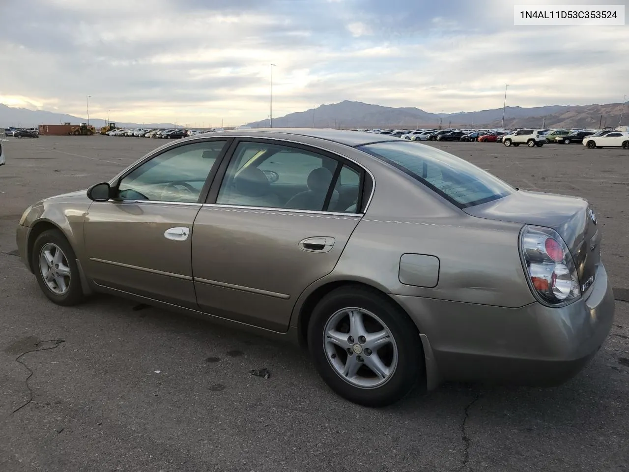 2003 Nissan Altima Base VIN: 1N4AL11D53C353524 Lot: 77625804