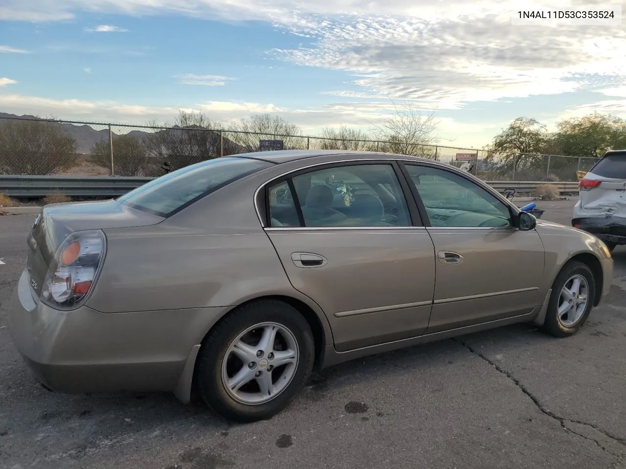 2003 Nissan Altima Base VIN: 1N4AL11D53C353524 Lot: 77625804