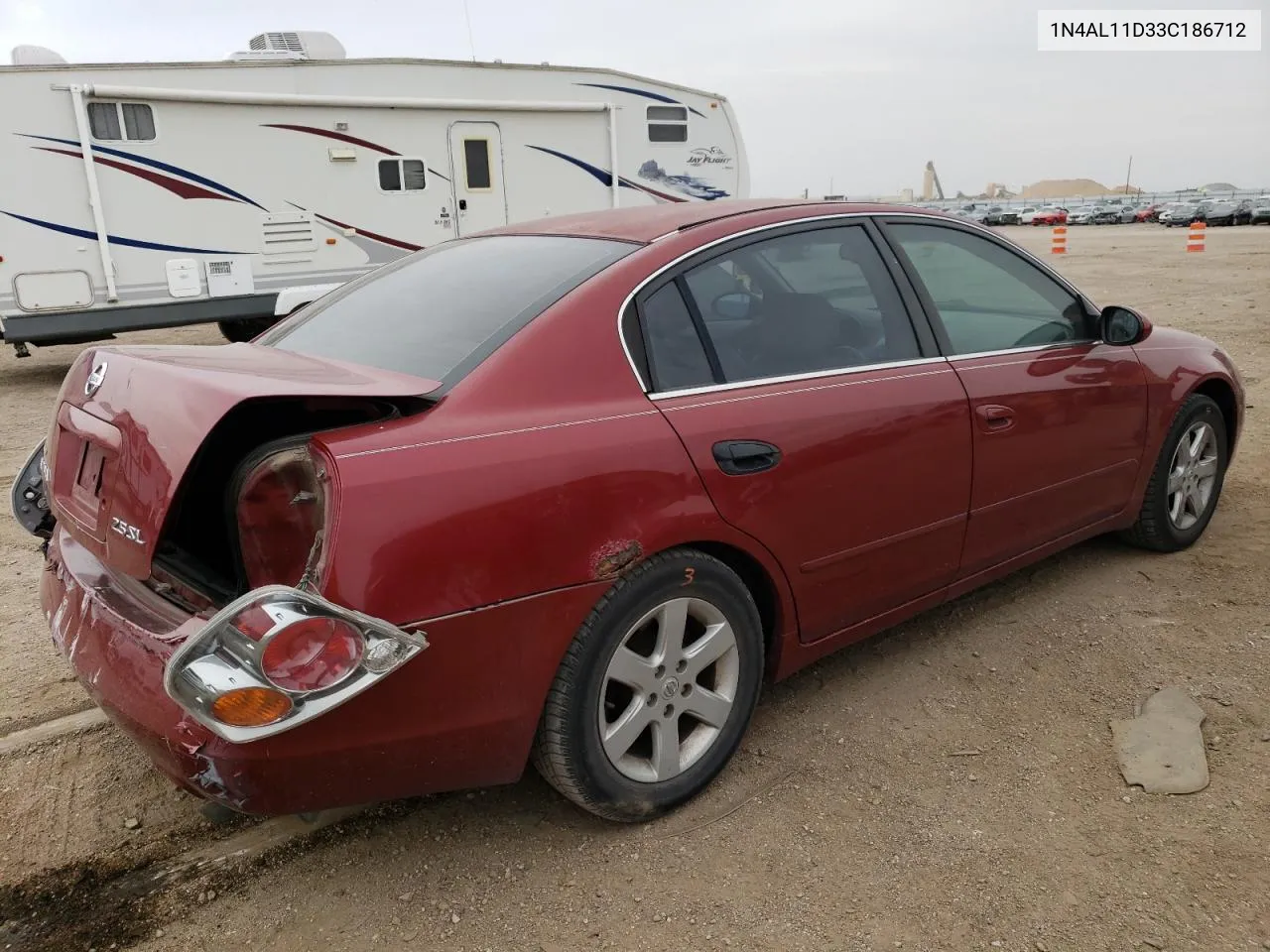 2003 Nissan Altima Base VIN: 1N4AL11D33C186712 Lot: 77908244