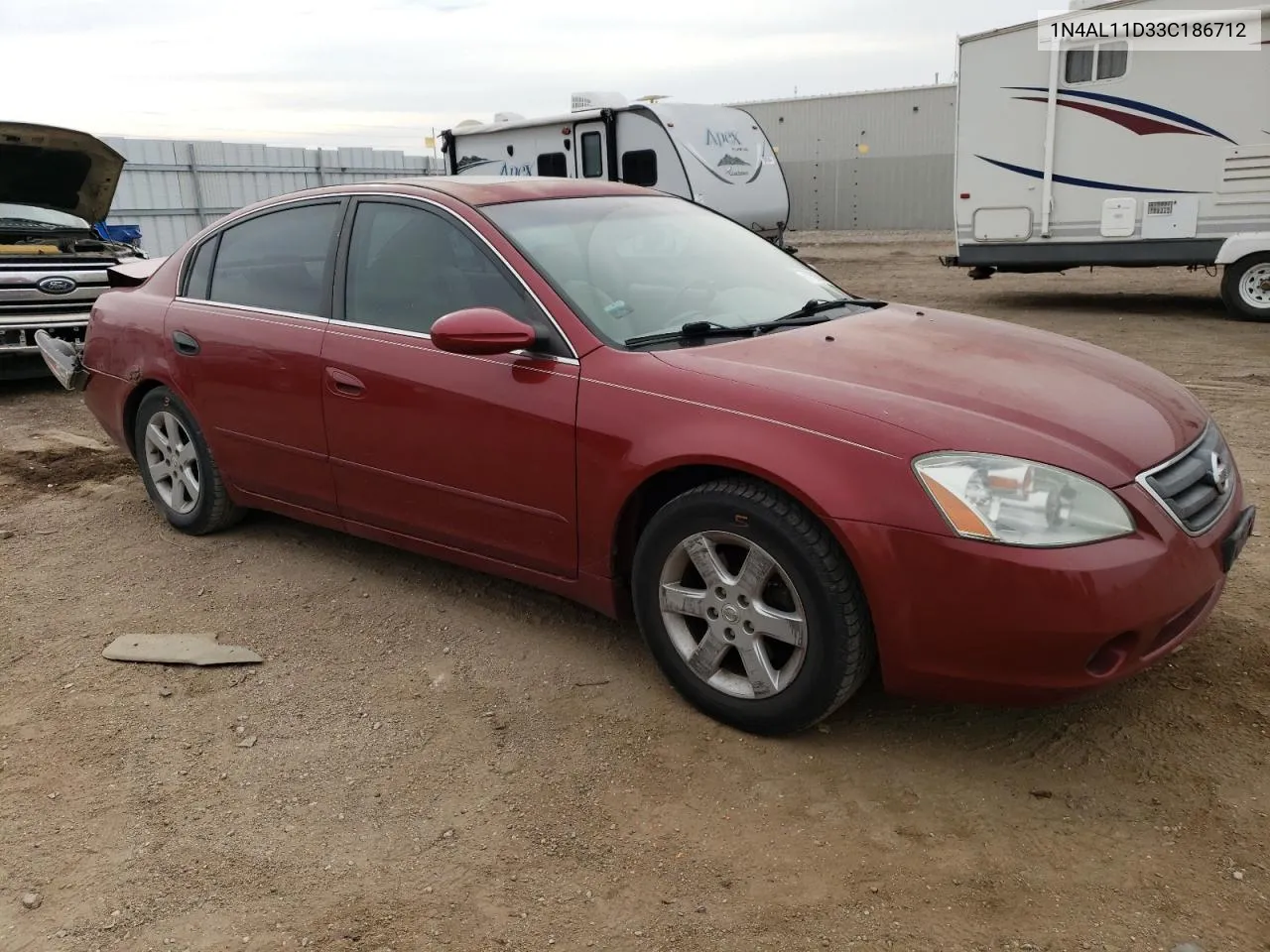 2003 Nissan Altima Base VIN: 1N4AL11D33C186712 Lot: 77908244