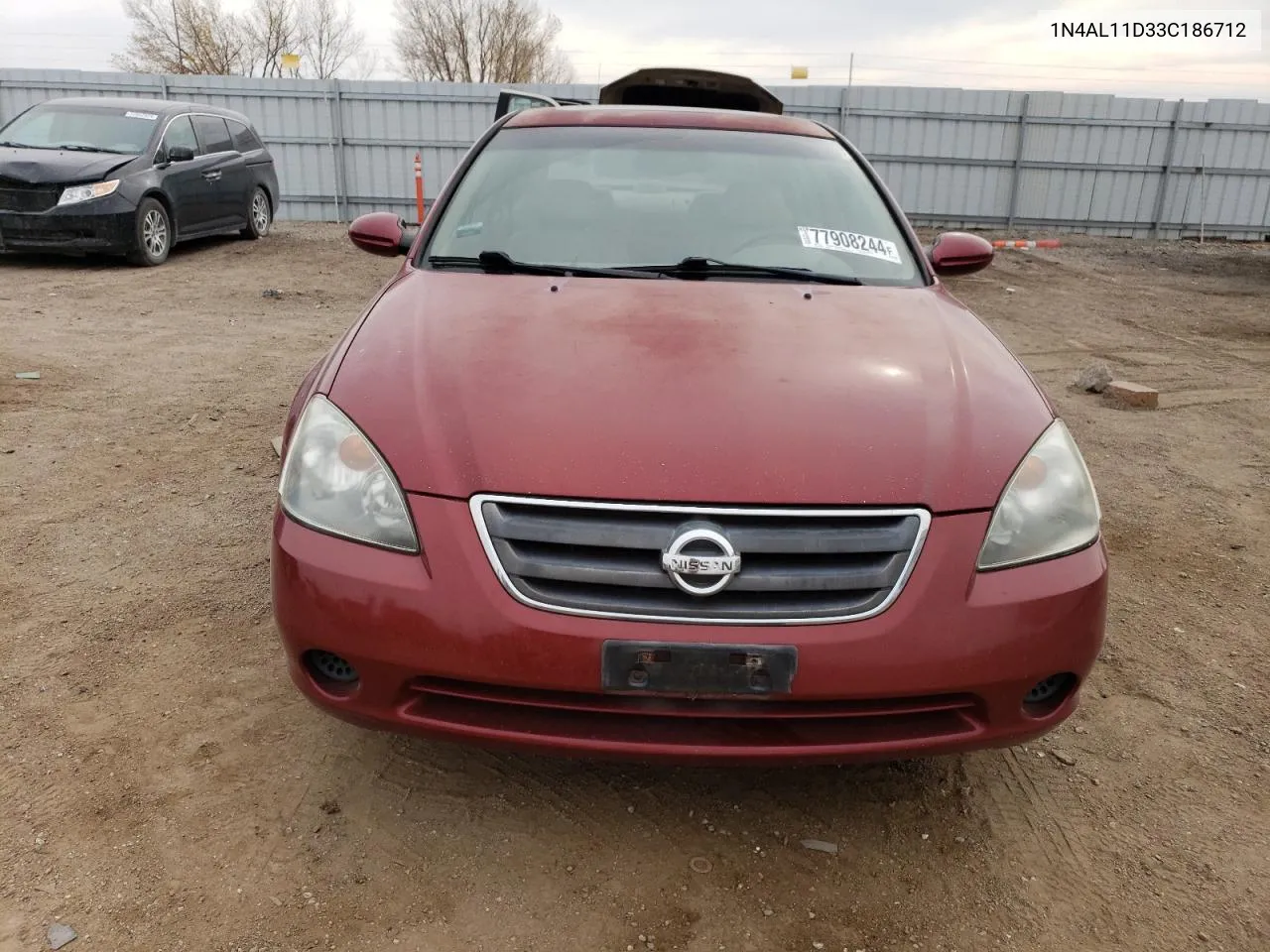 2003 Nissan Altima Base VIN: 1N4AL11D33C186712 Lot: 77908244