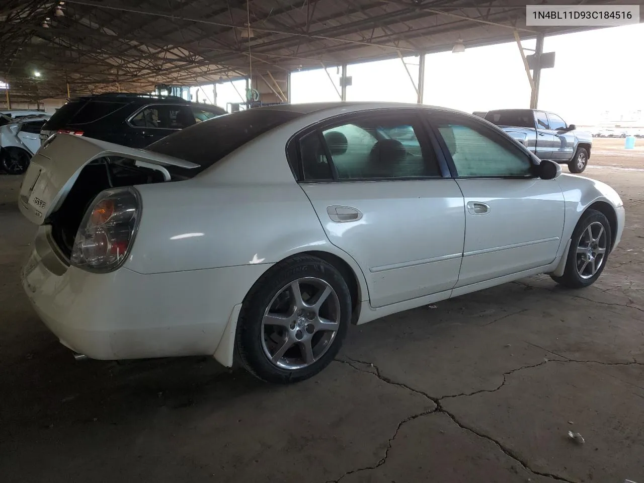 2003 Nissan Altima Se VIN: 1N4BL11D93C184516 Lot: 79566044