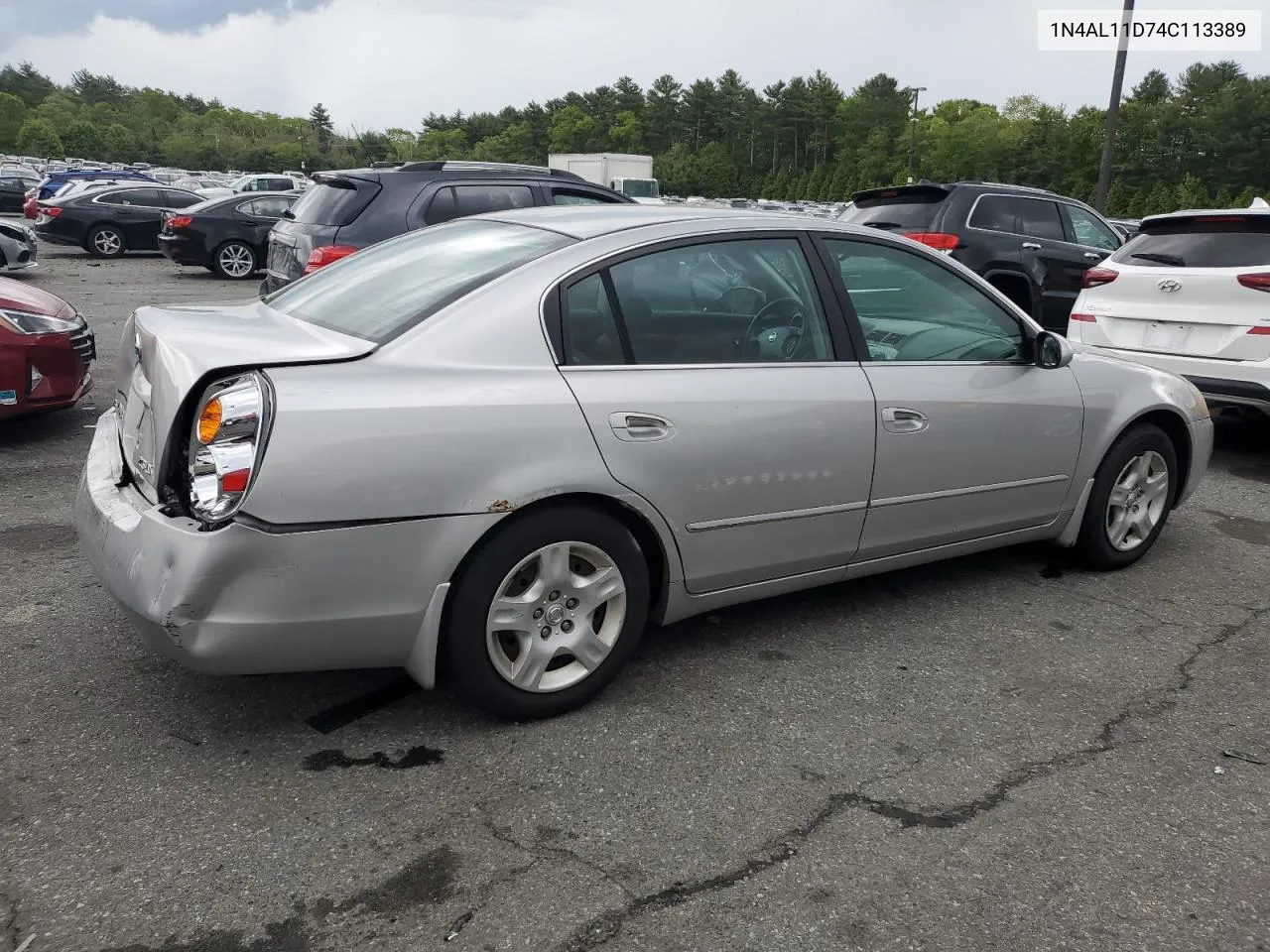 2004 Nissan Altima Base VIN: 1N4AL11D74C113389 Lot: 55192404