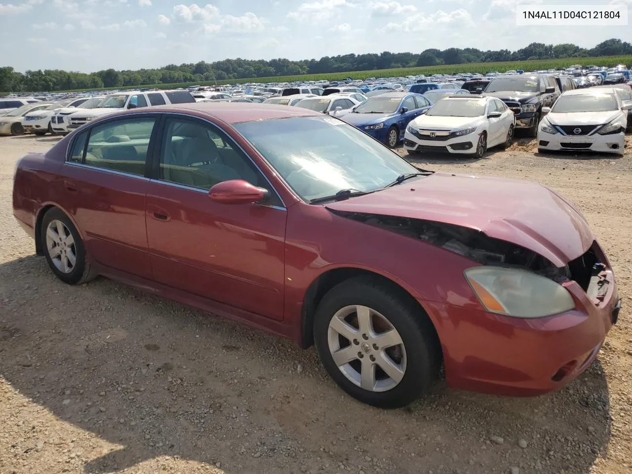 2004 Nissan Altima Base VIN: 1N4AL11D04C121804 Lot: 59159164