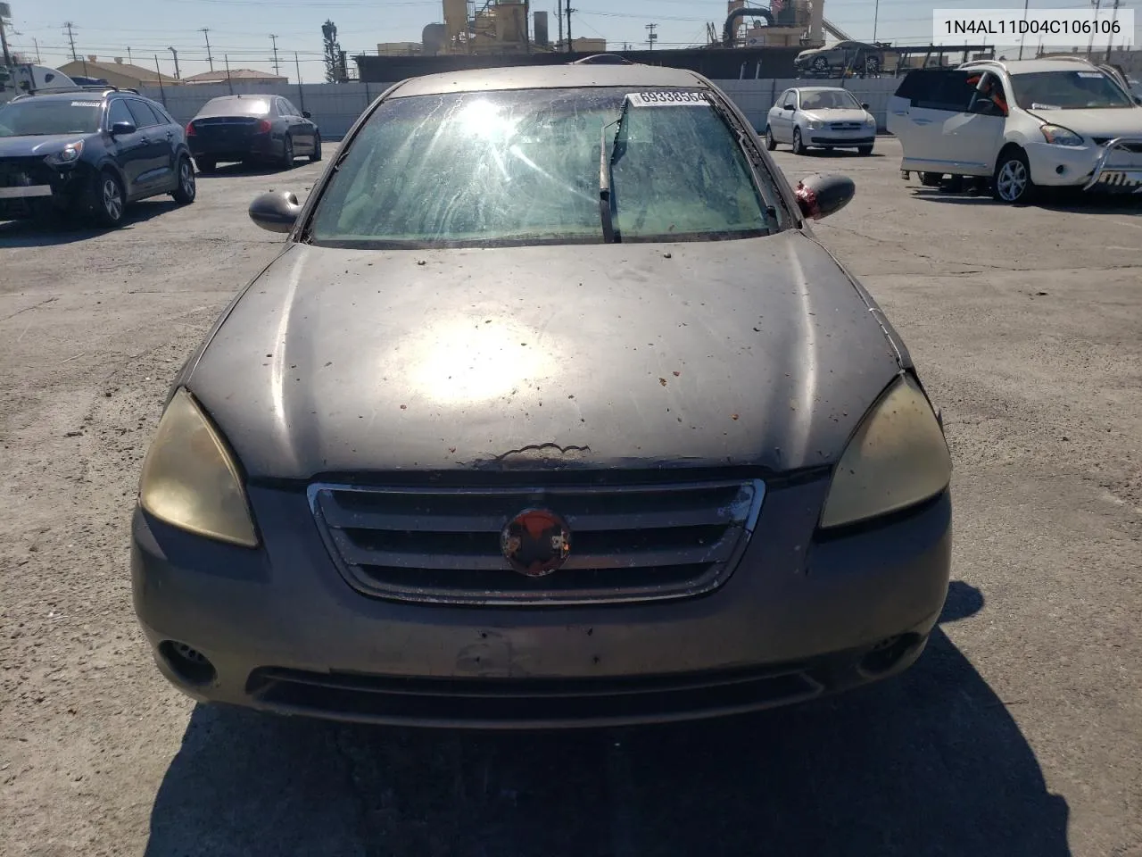 2004 Nissan Altima Base VIN: 1N4AL11D04C106106 Lot: 69338564