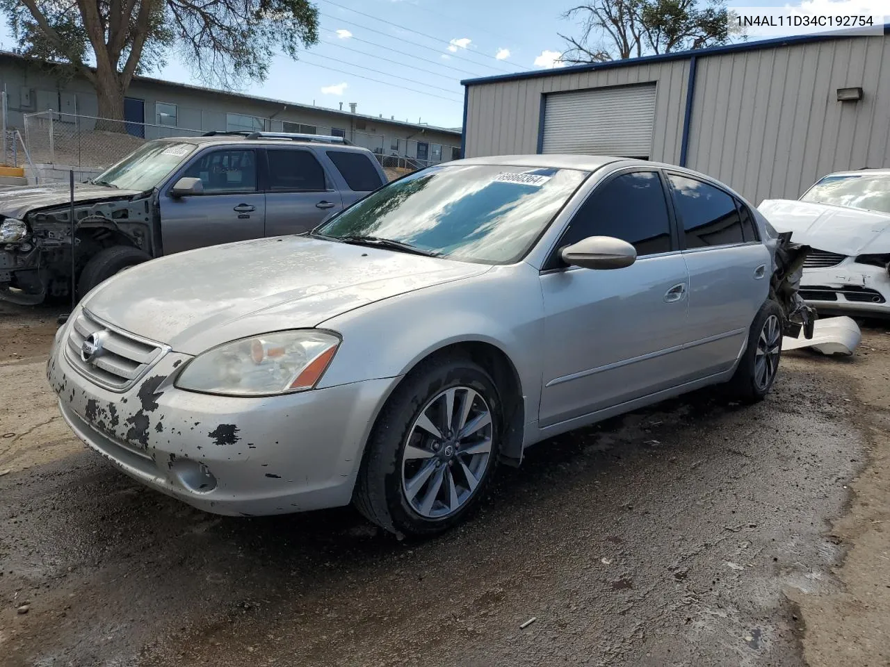 2004 Nissan Altima Base VIN: 1N4AL11D34C192754 Lot: 69860364