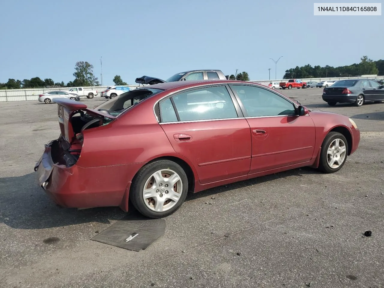 2004 Nissan Altima Base VIN: 1N4AL11D84C165808 Lot: 70789044