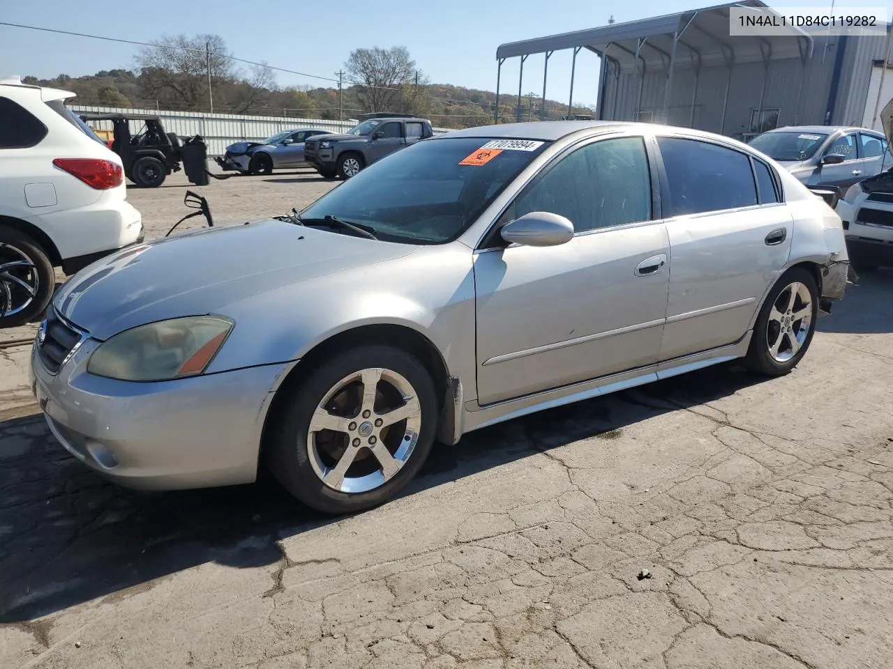 2004 Nissan Altima Base VIN: 1N4AL11D84C119282 Lot: 77079994