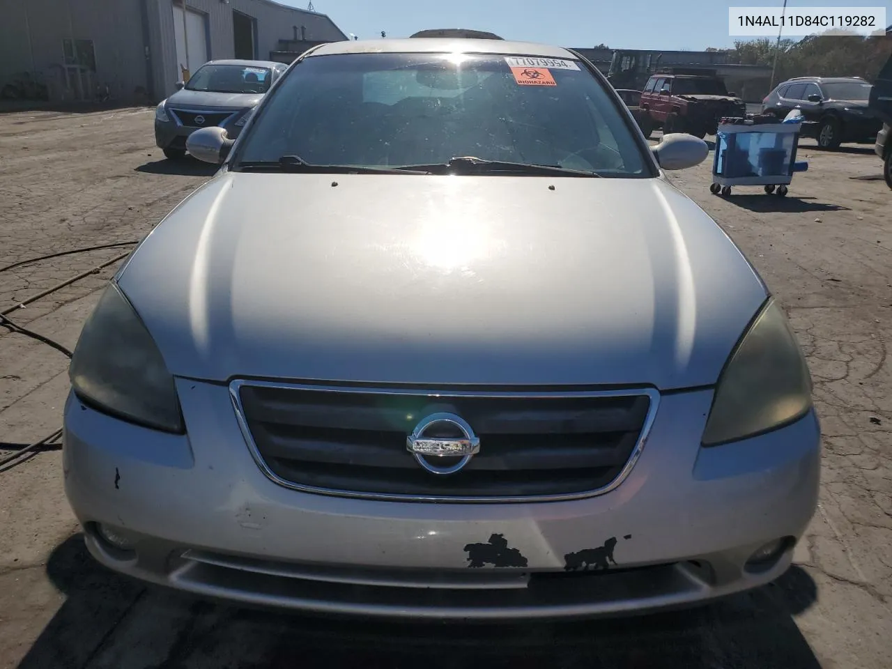 2004 Nissan Altima Base VIN: 1N4AL11D84C119282 Lot: 77079994