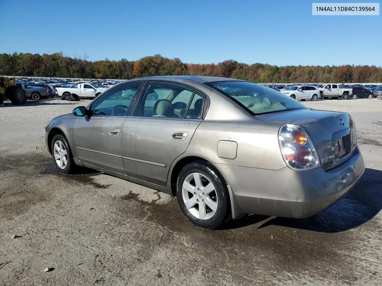 2004 Nissan Altima Base VIN: 1N4AL11D84C139564 Lot: 81131684