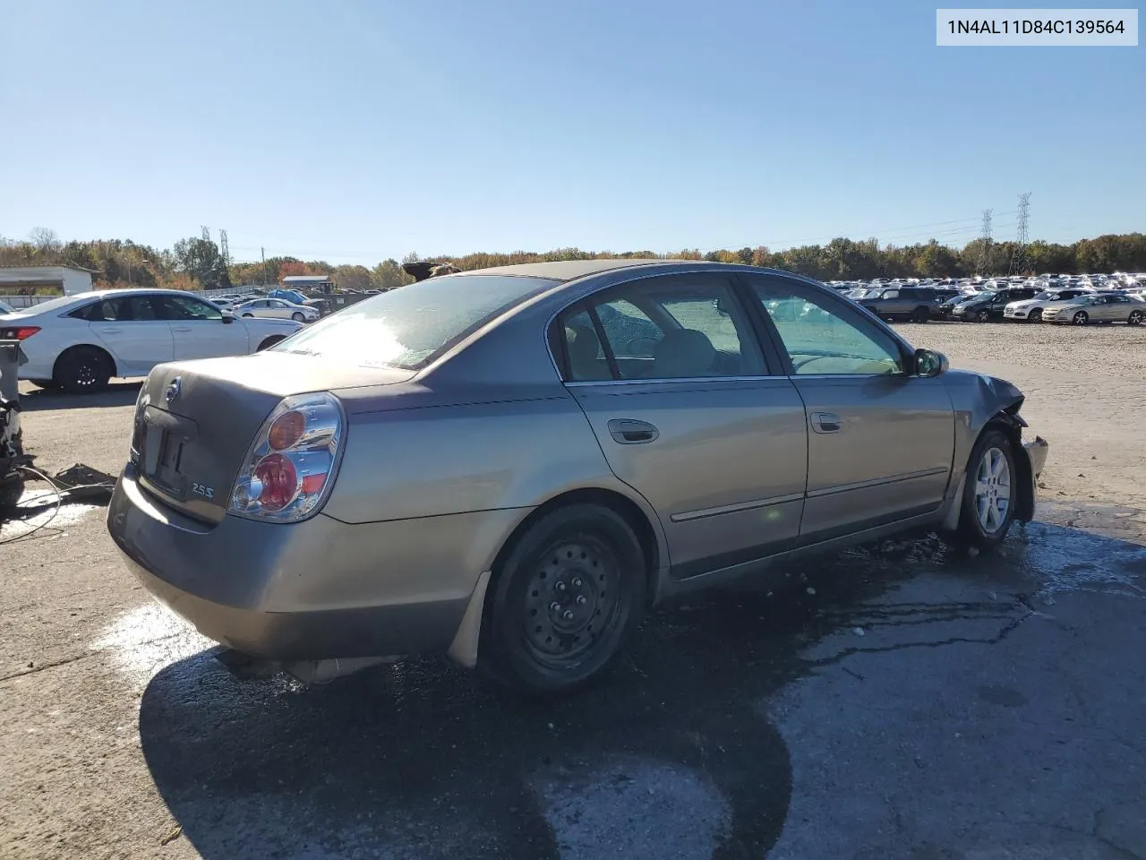 2004 Nissan Altima Base VIN: 1N4AL11D84C139564 Lot: 81131684