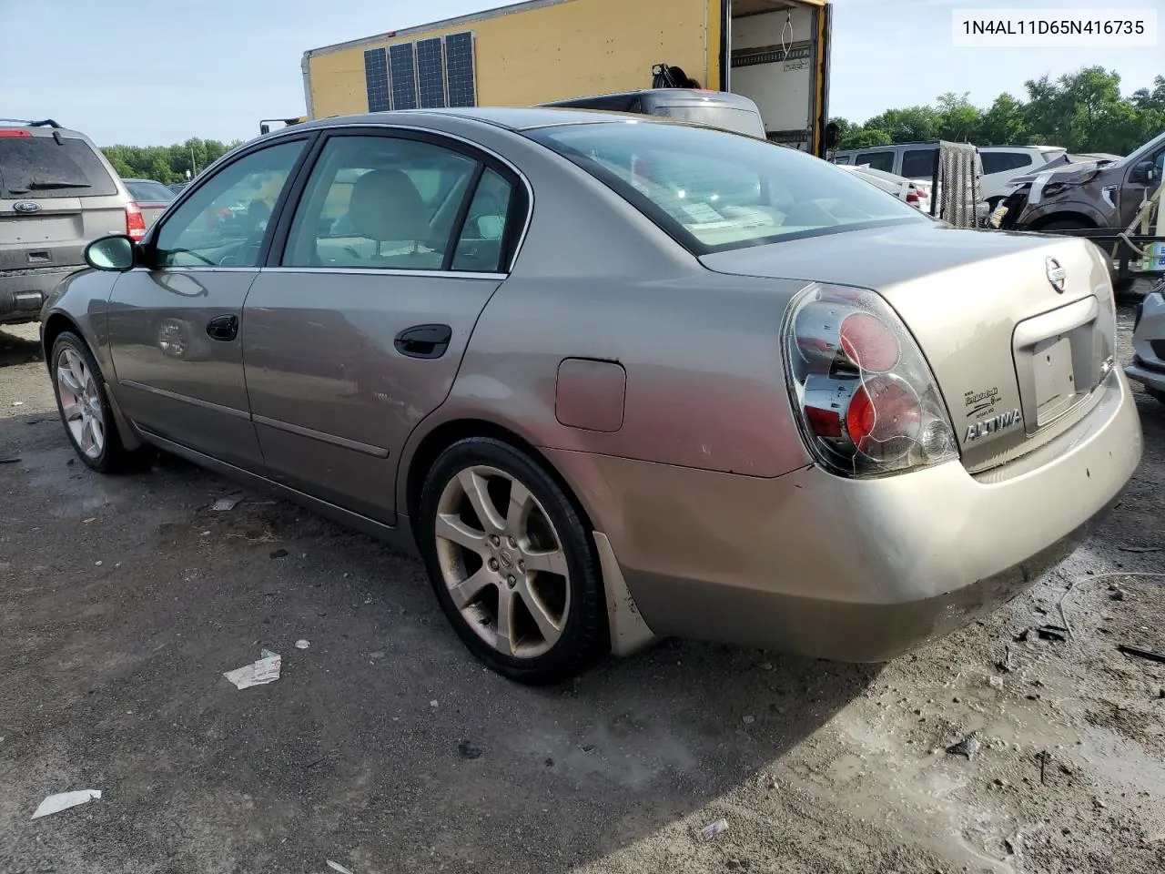 2005 Nissan Altima S VIN: 1N4AL11D65N416735 Lot: 56631744