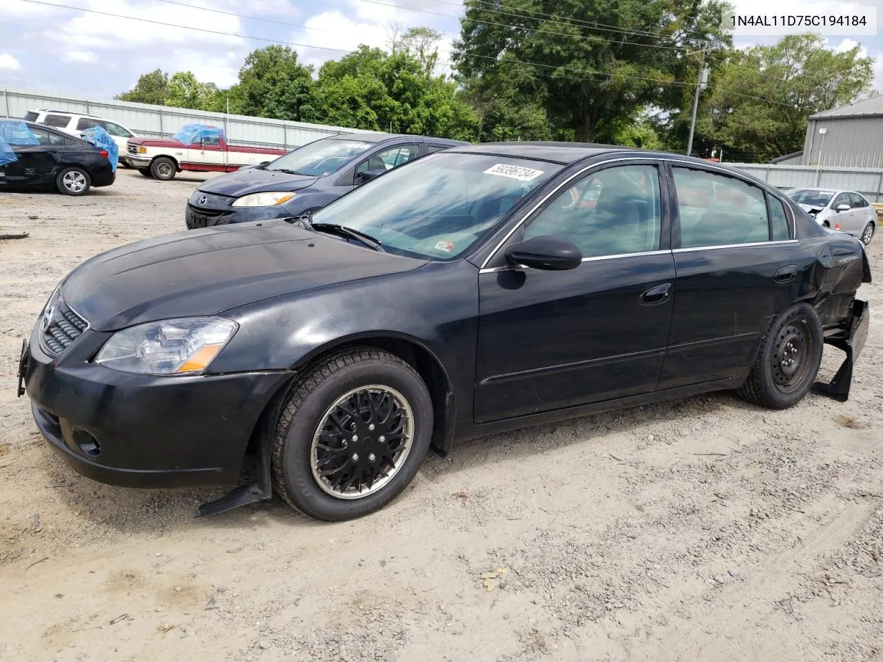 2005 Nissan Altima S VIN: 1N4AL11D75C194184 Lot: 59396734