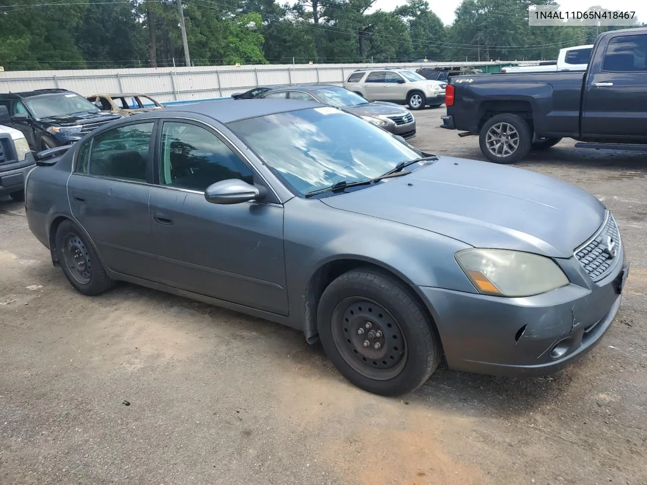 2005 Nissan Altima S VIN: 1N4AL11D65N418467 Lot: 59947744