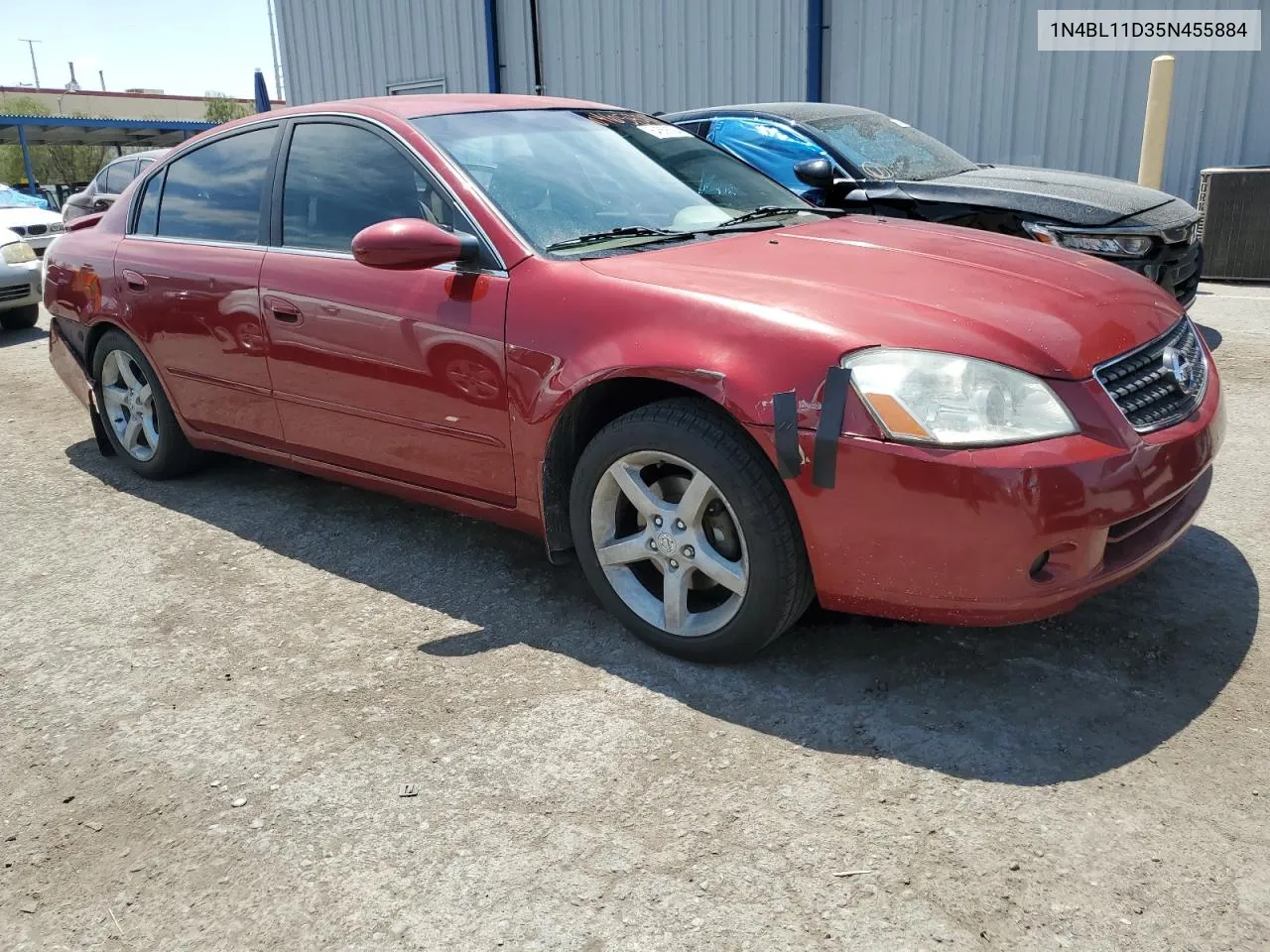 2005 Nissan Altima Se VIN: 1N4BL11D35N455884 Lot: 64658084