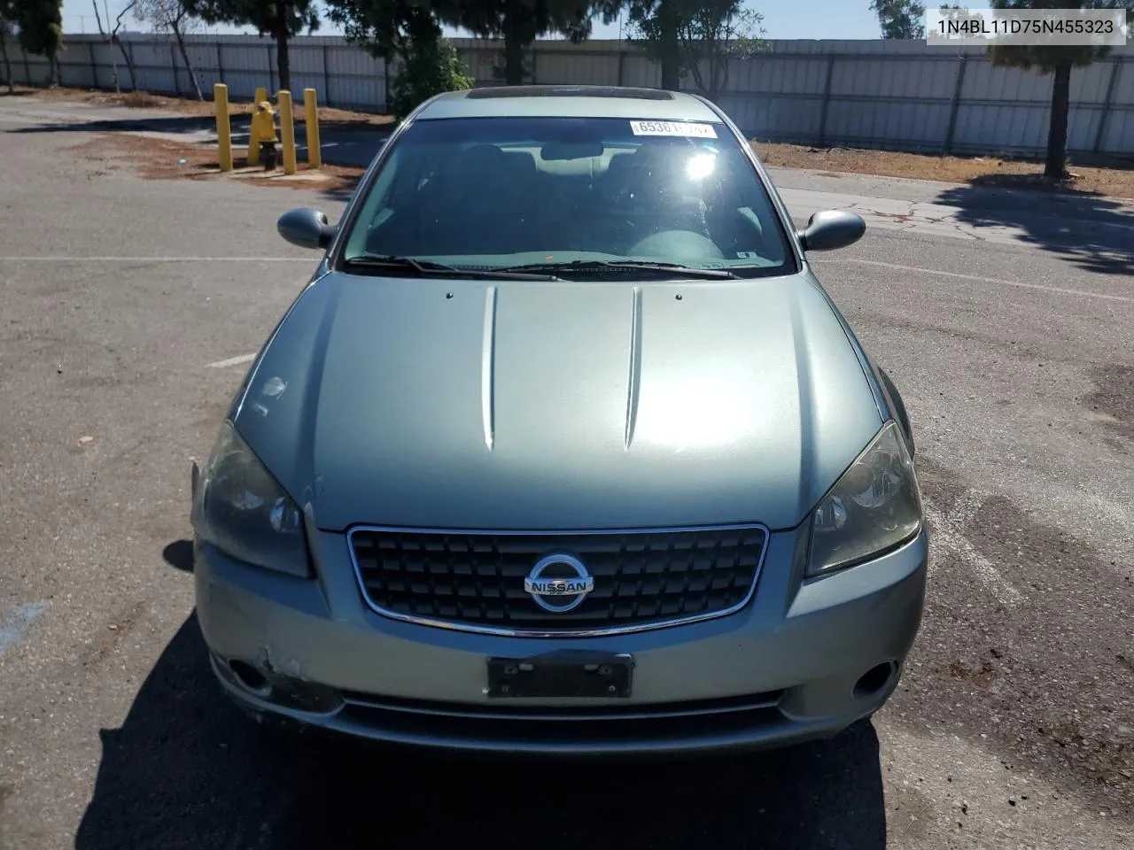 2005 Nissan Altima Se VIN: 1N4BL11D75N455323 Lot: 65361974