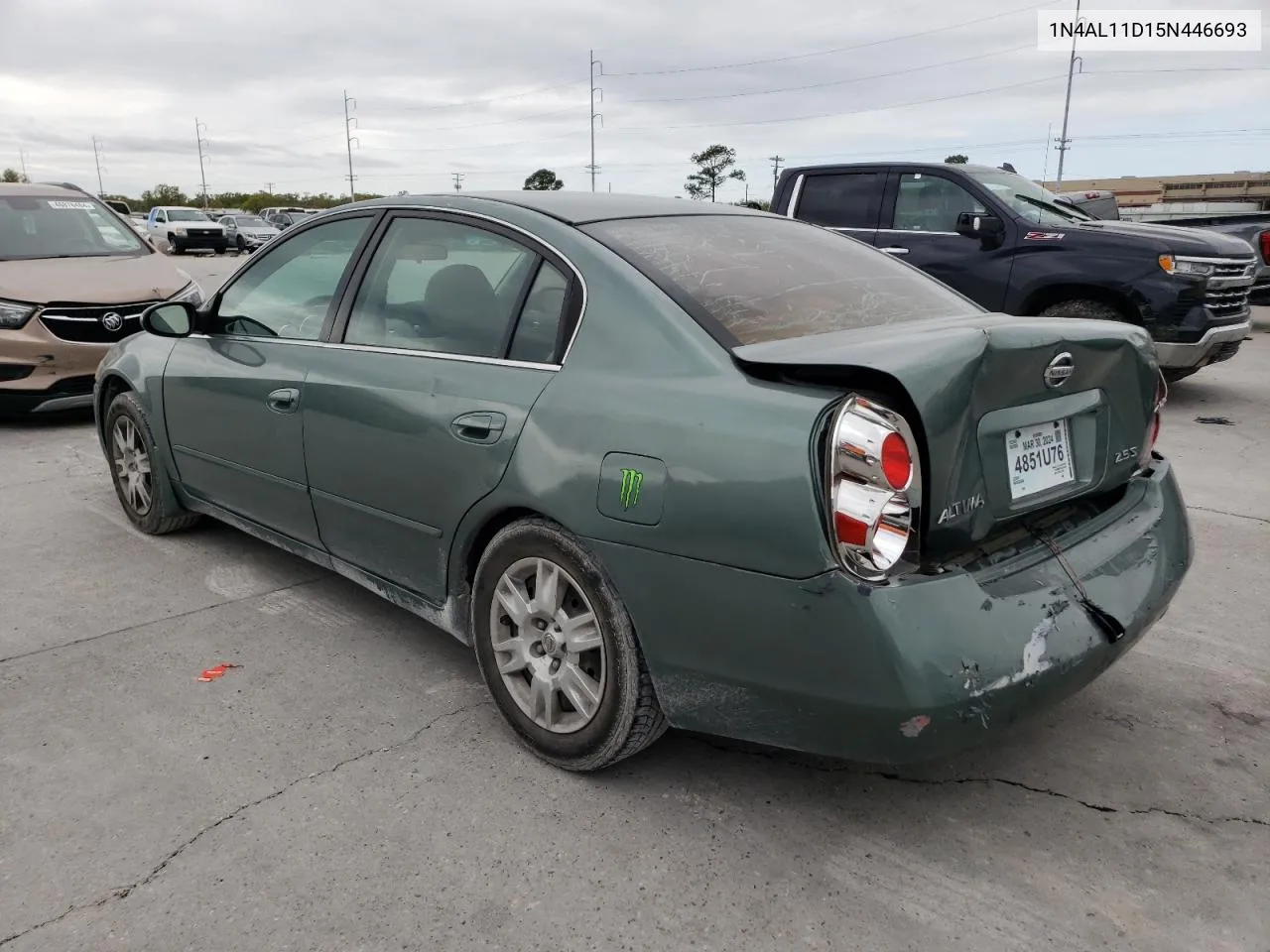 2005 Nissan Altima S VIN: 1N4AL11D15N446693 Lot: 65893334