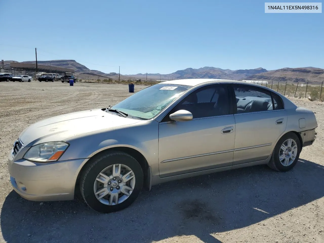 2005 Nissan Altima S VIN: 1N4AL11EX5N498316 Lot: 66567354