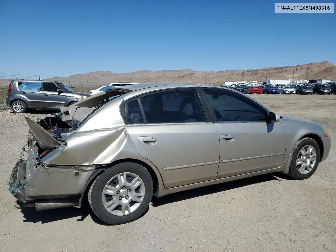 2005 Nissan Altima S VIN: 1N4AL11EX5N498316 Lot: 66567354