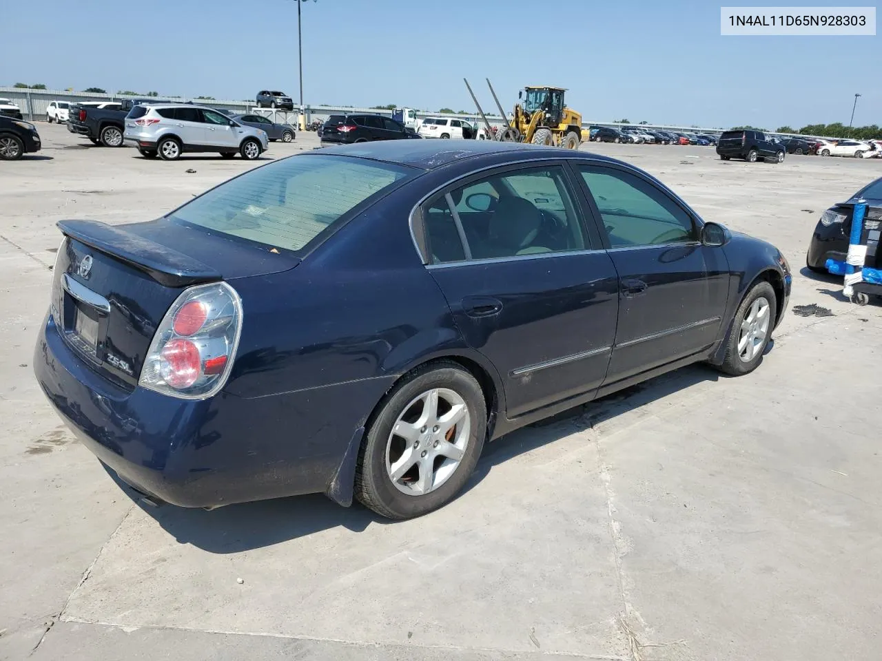 2005 Nissan Altima S VIN: 1N4AL11D65N928303 Lot: 66998824