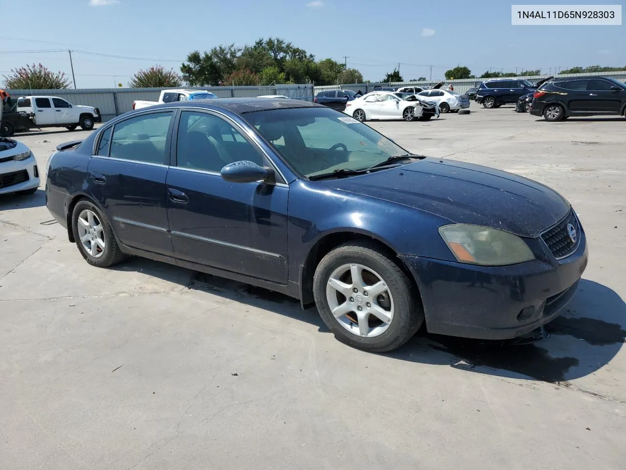 2005 Nissan Altima S VIN: 1N4AL11D65N928303 Lot: 66998824