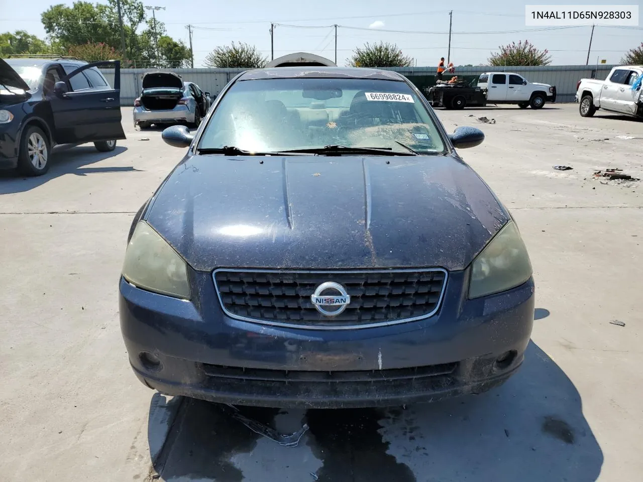 2005 Nissan Altima S VIN: 1N4AL11D65N928303 Lot: 66998824