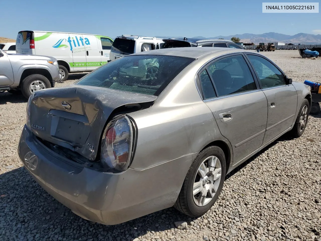 2005 Nissan Altima S VIN: 1N4AL11D05C221631 Lot: 67357664