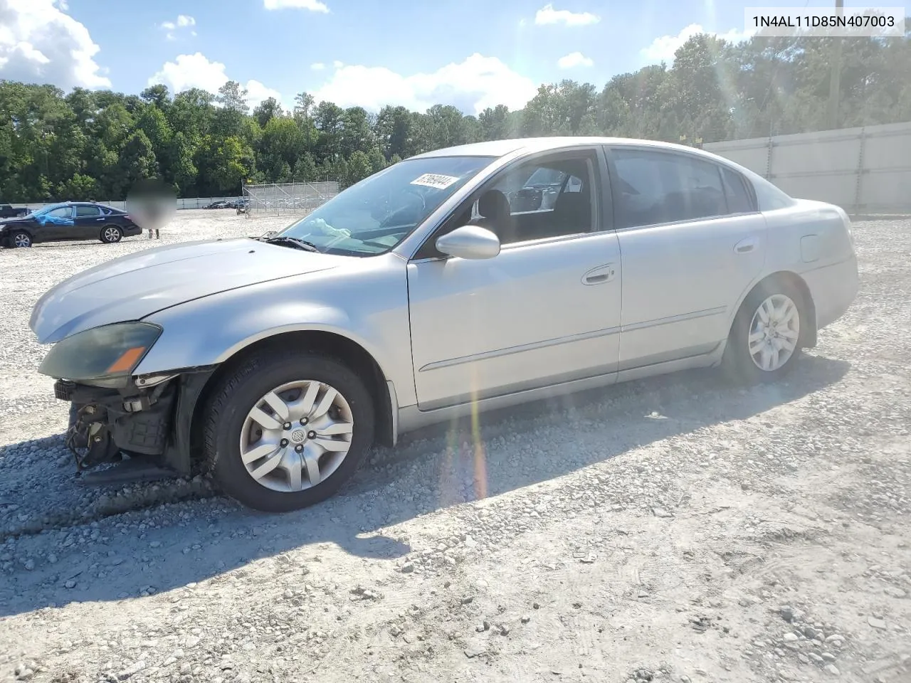 2005 Nissan Altima S VIN: 1N4AL11D85N407003 Lot: 67969044