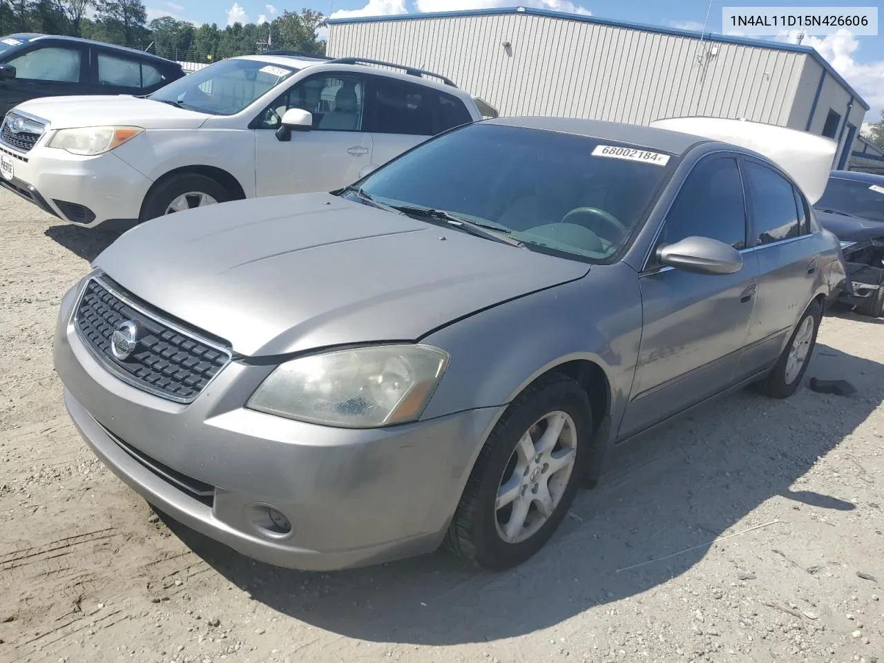 2005 Nissan Altima S VIN: 1N4AL11D15N426606 Lot: 68002184