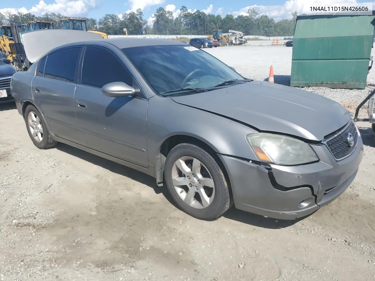 2005 Nissan Altima S VIN: 1N4AL11D15N426606 Lot: 68002184