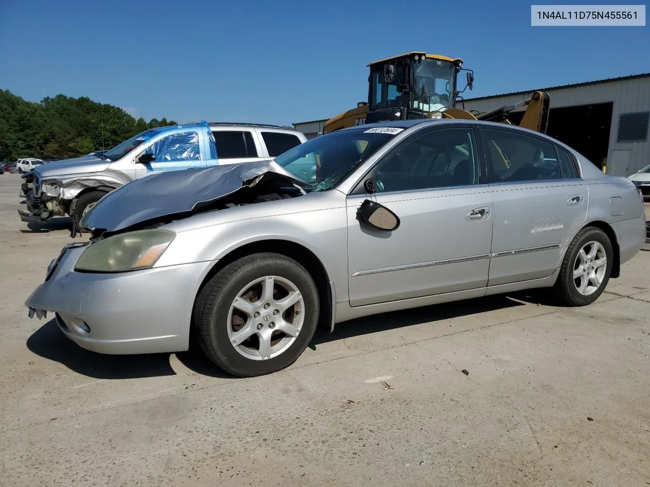 2005 Nissan Altima S VIN: 1N4AL11D75N455561 Lot: 68012604