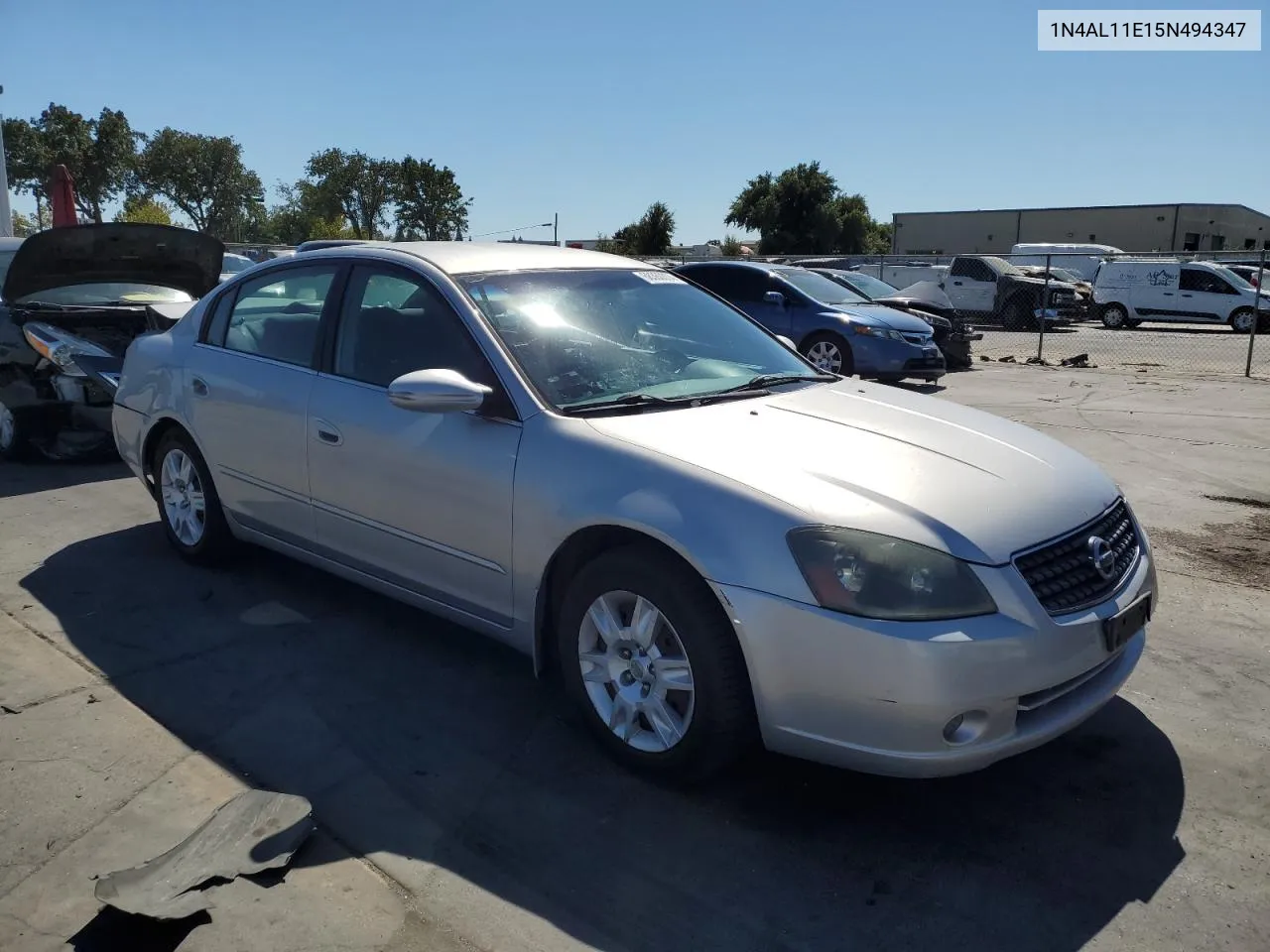 2005 Nissan Altima S VIN: 1N4AL11E15N494347 Lot: 68360374