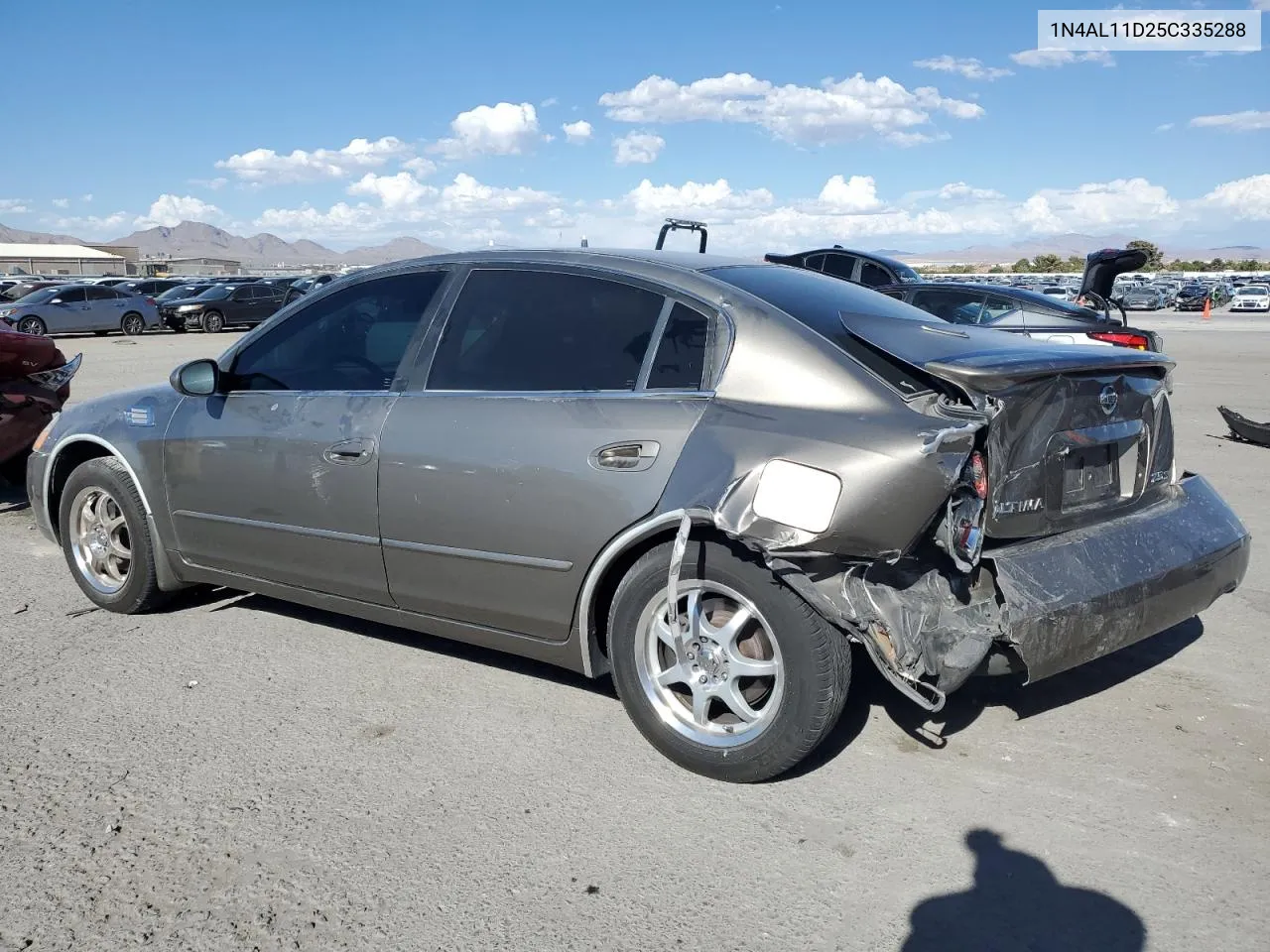 2005 Nissan Altima S VIN: 1N4AL11D25C335288 Lot: 68530764