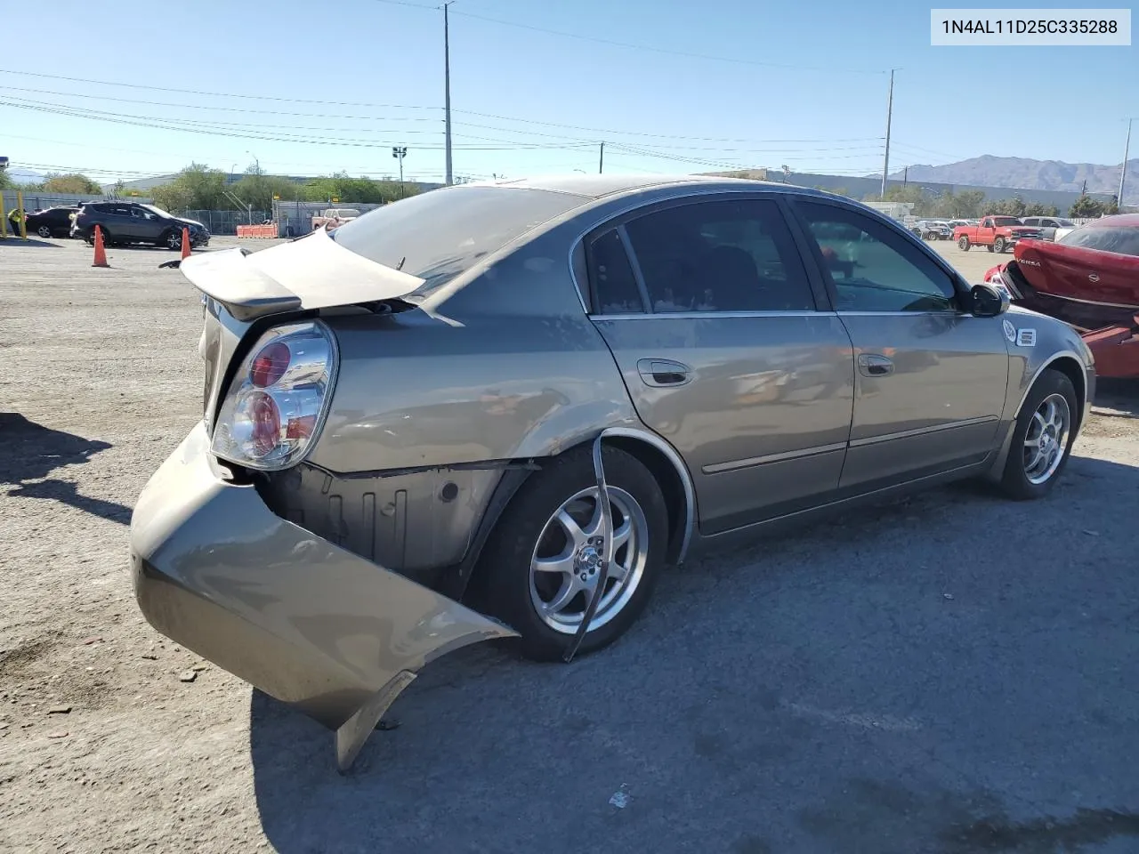 2005 Nissan Altima S VIN: 1N4AL11D25C335288 Lot: 68530764