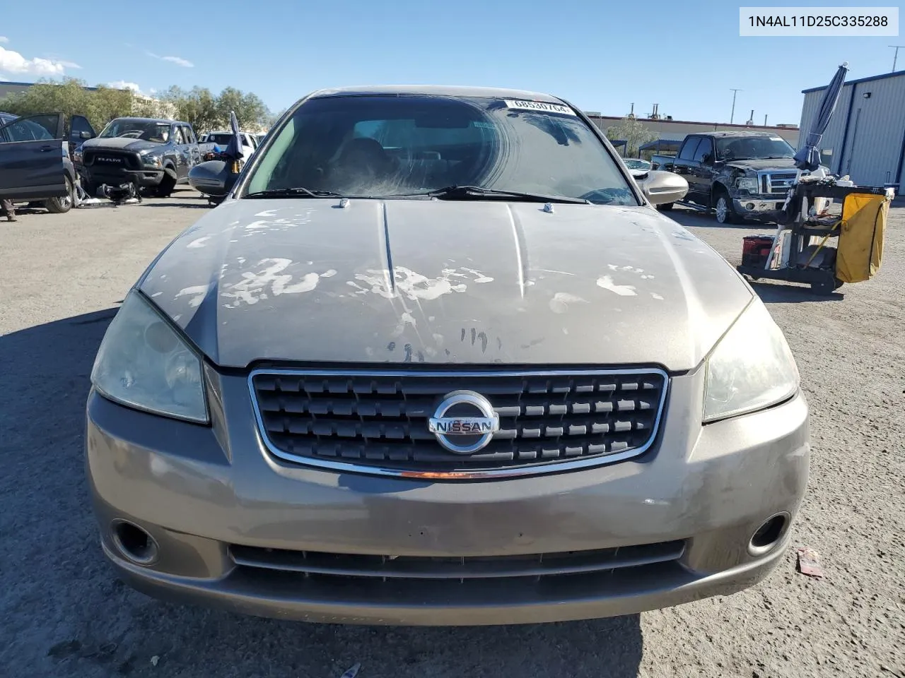 2005 Nissan Altima S VIN: 1N4AL11D25C335288 Lot: 68530764