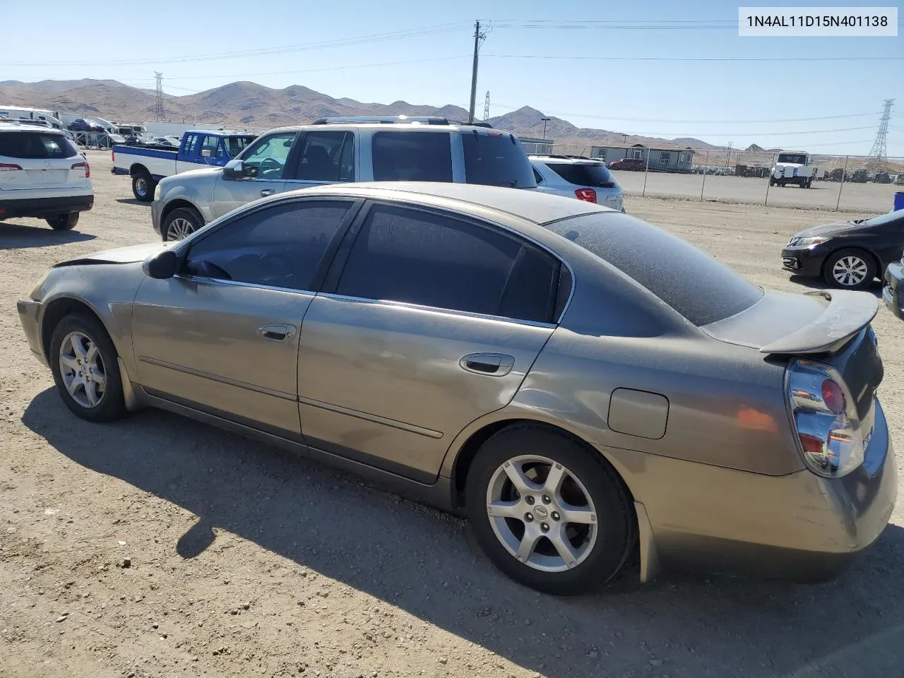 2005 Nissan Altima S VIN: 1N4AL11D15N401138 Lot: 68867454