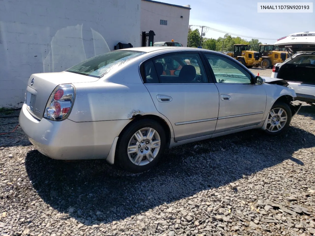 2005 Nissan Altima S VIN: 1N4AL11D75N920193 Lot: 69081984