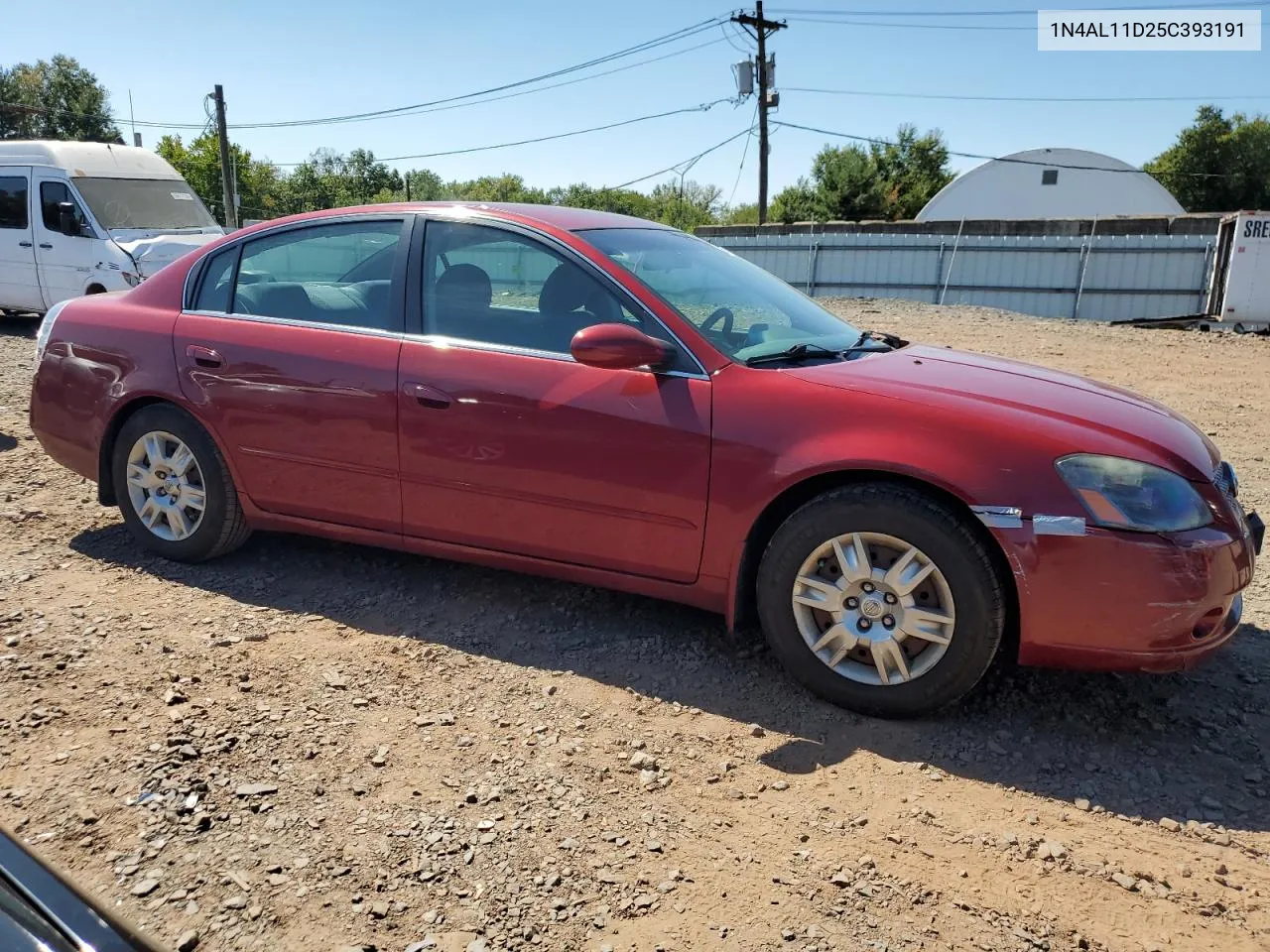 2005 Nissan Altima S VIN: 1N4AL11D25C393191 Lot: 69767174