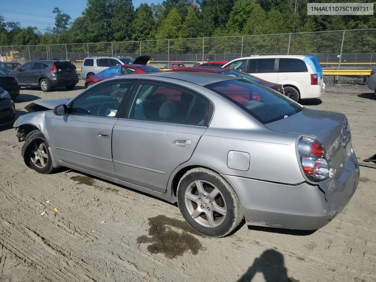 2005 Nissan Altima S VIN: 1N4AL11D75C189731 Lot: 69771914